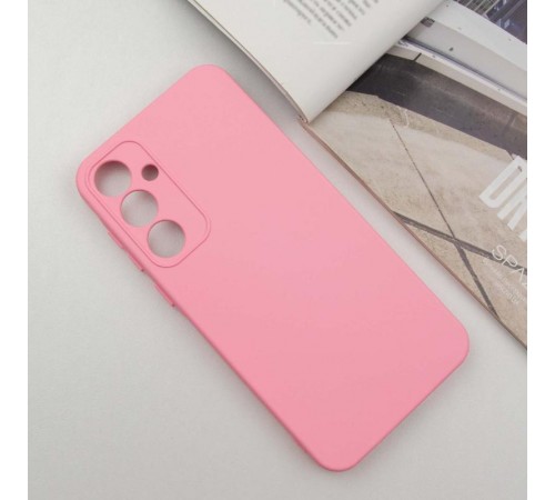 Чохол TPU GETMAN Liquid Silk Full Camera для Samsung Galaxy S24 Рожевий / Pink Чохол TPU GETMAN Liquid Silk Full Camera для Samsung Galaxy S24 Рожевий / Pink