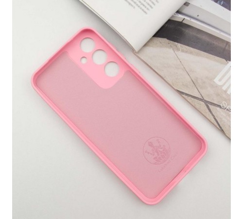 Чохол TPU GETMAN Liquid Silk Full Camera для Samsung Galaxy S24 Рожевий / Pink Чохол TPU GETMAN Liquid Silk Full Camera для Samsung Galaxy S24 Рожевий / Pink