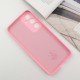 Чохол TPU GETMAN Liquid Silk Full Camera для Samsung Galaxy S24 Рожевий / Pink