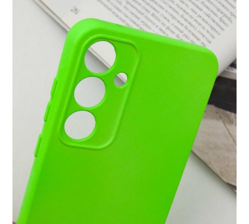 Чохол TPU GETMAN Liquid Silk Full Camera для Samsung Galaxy S24 Салатовий / Neon Green Чохол TPU GETMAN Liquid Silk Full Camera для Samsung Galaxy S24 Салатовий / Neon Green