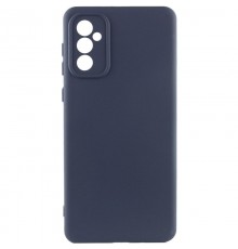 Чохол TPU GETMAN Liquid Silk Full Camera для Samsung Galaxy S24 Синій / Midnight Blue
