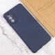 Чохол TPU GETMAN Liquid Silk Full Camera для Samsung Galaxy S24 Синій / Midnight Blue