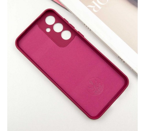 Чохол TPU GETMAN Liquid Silk Full Camera для Samsung Galaxy S24+ Бордовий / Marsala Чохол TPU GETMAN Liquid Silk Full Camera для Samsung Galaxy S24+ Бордовий / Marsala