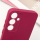 Чохол TPU GETMAN Liquid Silk Full Camera для Samsung Galaxy S24+ Бордовий / Marsala