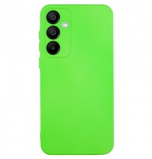 Чохол TPU GETMAN Liquid Silk Full Camera для Samsung Galaxy S24+ Салатовий / Neon Green