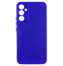 Чохол TPU GETMAN Liquid Silk Full Camera для Samsung Galaxy S24+ Синій / Iris