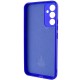 Чохол TPU GETMAN Liquid Silk Full Camera для Samsung Galaxy S24+ Синій / Iris