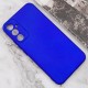Чохол TPU GETMAN Liquid Silk Full Camera для Samsung Galaxy S24+ Синій / Iris