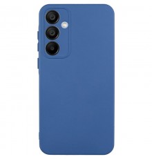 Чохол TPU GETMAN Liquid Silk Full Camera для Samsung Galaxy S24+ Синій / Navy Blue