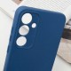 Чохол TPU GETMAN Liquid Silk Full Camera для Samsung Galaxy S24+ Синій / Navy Blue