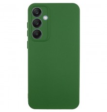 Чохол TPU GETMAN Liquid Silk Full Camera для Samsung Galaxy S24+ Зелений / Dark green