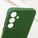 Чохол TPU GETMAN Liquid Silk Full Camera для Samsung Galaxy S24+ Зелений / Dark green