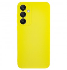 Чохол TPU GETMAN Liquid Silk Full Camera для Samsung Galaxy S24+ Жовтий / Flash