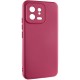 Чохол TPU GETMAN Liquid Silk Full Camera для Xiaomi 13 Бордовий / Marsala