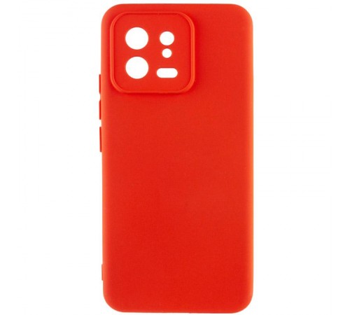 Чохол TPU GETMAN Liquid Silk Full Camera для Xiaomi 13 Червоний / Red Чохол TPU GETMAN Liquid Silk Full Camera для Xiaomi 13 Червоний / Red
