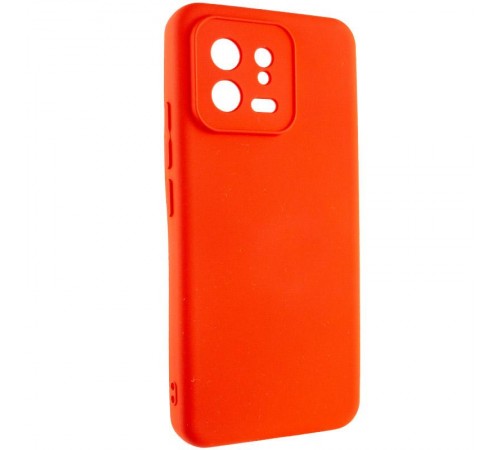 Чохол TPU GETMAN Liquid Silk Full Camera для Xiaomi 13 Червоний / Red Чохол TPU GETMAN Liquid Silk Full Camera для Xiaomi 13 Червоний / Red