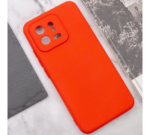 Чохол TPU GETMAN Liquid Silk Full Camera для Xiaomi 13 Червоний / Red Чохол TPU GETMAN Liquid Silk Full Camera для Xiaomi 13 Червоний / Red
