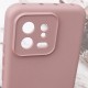 Чохол TPU GETMAN Liquid Silk Full Camera для Xiaomi 13 Рожевий / Pink Sand