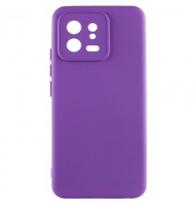 Чохол TPU GETMAN Liquid Silk Full Camera для Xiaomi 13 Pro Фіолетовий / Purple