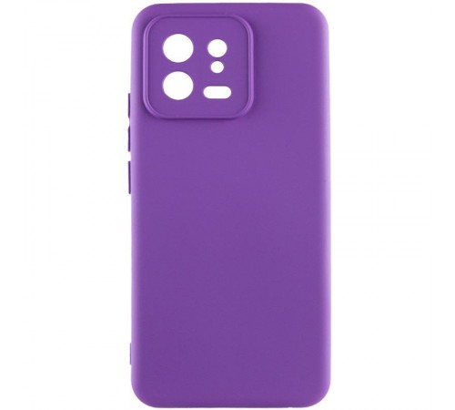 Чохол TPU GETMAN Liquid Silk Full Camera для Xiaomi 13 Pro Фіолетовий / Purple Чохол TPU GETMAN Liquid Silk Full Camera для Xiaomi 13 Pro Фіолетовий / Purple