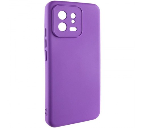 Чохол TPU GETMAN Liquid Silk Full Camera для Xiaomi 13 Pro Фіолетовий / Purple Чохол TPU GETMAN Liquid Silk Full Camera для Xiaomi 13 Pro Фіолетовий / Purple