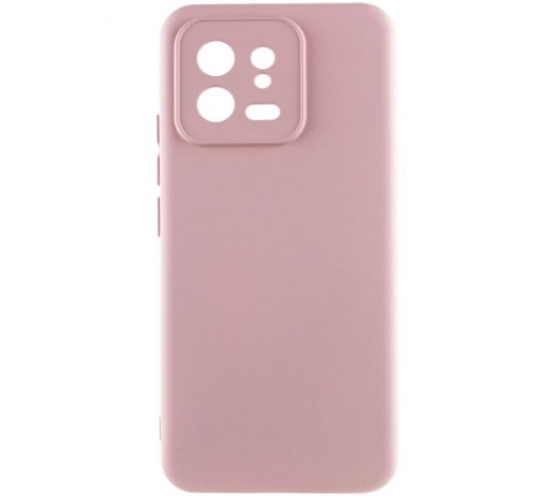 Чохол TPU GETMAN Liquid Silk Full Camera для Xiaomi 13 Pro Рожевий / Pink Sand Чохол TPU GETMAN Liquid Silk Full Camera для Xiaomi 13 Pro Рожевий / Pink Sand