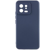 Чохол TPU GETMAN Liquid Silk Full Camera для Xiaomi 13 Pro Синій / Midnight Blue