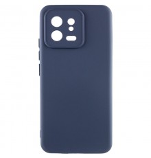 Чохол TPU GETMAN Liquid Silk Full Camera для Xiaomi 13 Pro Синій / Midnight Blue