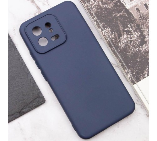 Чохол TPU GETMAN Liquid Silk Full Camera для Xiaomi 13 Pro Синій / Midnight Blue Чохол TPU GETMAN Liquid Silk Full Camera для Xiaomi 13 Pro Синій / Midnight Blue