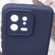 Чохол TPU GETMAN Liquid Silk Full Camera для Xiaomi 13 Pro Синій / Midnight Blue