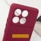 Чохол TPU GETMAN Liquid Silk Full Camera для Xiaomi Poco X6 / Note 13 Pro 5G Бордовий / Marsala