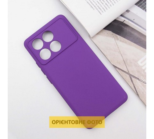 Чохол TPU GETMAN Liquid Silk Full Camera для Xiaomi Poco X6 / Note 13 Pro 5G Фіолетовий / Purple Чохол TPU GETMAN Liquid Silk Full Camera для Xiaomi Poco X6 / Note 13 Pro 5G Фіолетовий / Purple