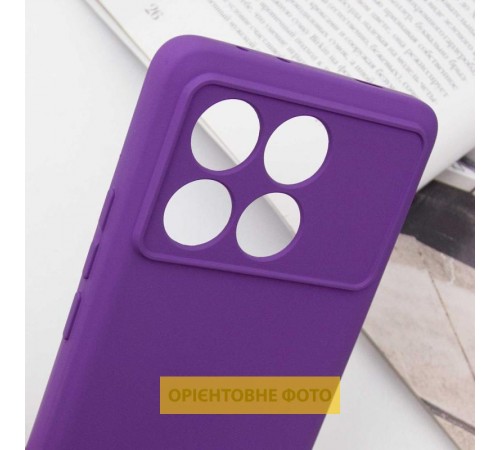 Чохол TPU GETMAN Liquid Silk Full Camera для Xiaomi Poco X6 / Note 13 Pro 5G Фіолетовий / Purple Чохол TPU GETMAN Liquid Silk Full Camera для Xiaomi Poco X6 / Note 13 Pro 5G Фіолетовий / Purple