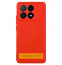 Чохол TPU GETMAN Liquid Silk Full Camera для Xiaomi Poco X6 / Note 13 Pro 5G Червоний / Red