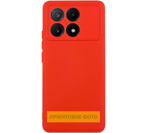 Чохол TPU GETMAN Liquid Silk Full Camera для Xiaomi Poco X6 / Note 13 Pro 5G Червоний / Red Чохол TPU GETMAN Liquid Silk Full Camera для Xiaomi Poco X6 / Note 13 Pro 5G Червоний / Red