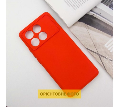 Чохол TPU GETMAN Liquid Silk Full Camera для Xiaomi Poco X6 / Note 13 Pro 5G Червоний / Red Чохол TPU GETMAN Liquid Silk Full Camera для Xiaomi Poco X6 / Note 13 Pro 5G Червоний / Red