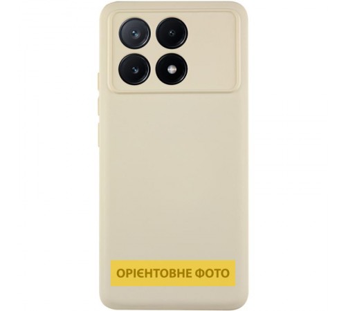 Чохол TPU GETMAN Liquid Silk Full Camera для Xiaomi Poco X6 / Note 13 Pro 5G Пісочний / Sand Чохол TPU GETMAN Liquid Silk Full Camera для Xiaomi Poco X6 / Note 13 Pro 5G Пісочний / Sand
