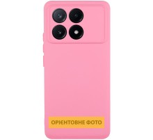 Чохол TPU GETMAN Liquid Silk Full Camera для Xiaomi Poco X6 / Note 13 Pro 5G Рожевий / Pink