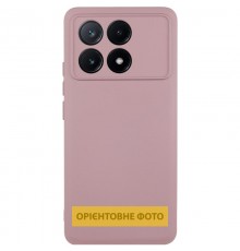 Чохол TPU GETMAN Liquid Silk Full Camera для Xiaomi Poco X6 / Note 13 Pro 5G Рожевий / Pink Sand