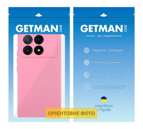 Чохол TPU GETMAN Liquid Silk Full Camera для Xiaomi Poco X6 / Note 13 Pro 5G Рожевий / Pink Чохол TPU GETMAN Liquid Silk Full Camera для Xiaomi Poco X6 / Note 13 Pro 5G Рожевий / Pink