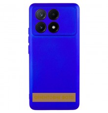 Чохол TPU GETMAN Liquid Silk Full Camera для Xiaomi Poco X6 / Note 13 Pro 5G Синій / Iris