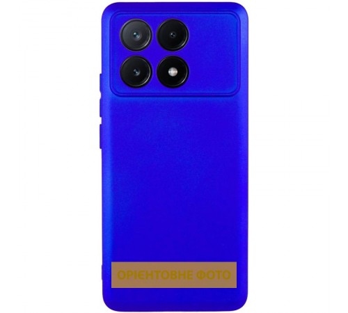 Чохол TPU GETMAN Liquid Silk Full Camera для Xiaomi Poco X6 / Note 13 Pro 5G Синій / Iris Чохол TPU GETMAN Liquid Silk Full Camera для Xiaomi Poco X6 / Note 13 Pro 5G Синій / Iris