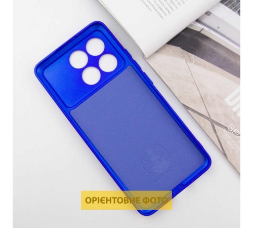 Чохол TPU GETMAN Liquid Silk Full Camera для Xiaomi Poco X6 / Note 13 Pro 5G Синій / Iris Чохол TPU GETMAN Liquid Silk Full Camera для Xiaomi Poco X6 / Note 13 Pro 5G Синій / Iris