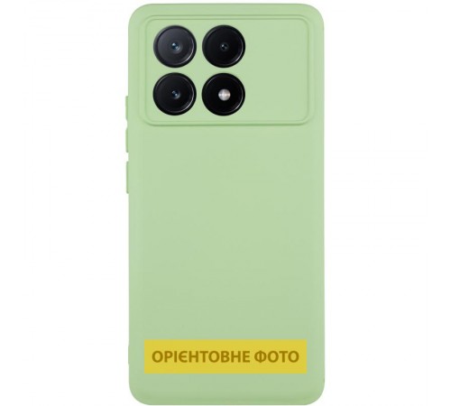 Чохол TPU GETMAN Liquid Silk Full Camera для Xiaomi Poco X6 / Note 13 Pro 5G Зелений / Pistachio Чохол TPU GETMAN Liquid Silk Full Camera для Xiaomi Poco X6 / Note 13 Pro 5G Зелений / Pistachio