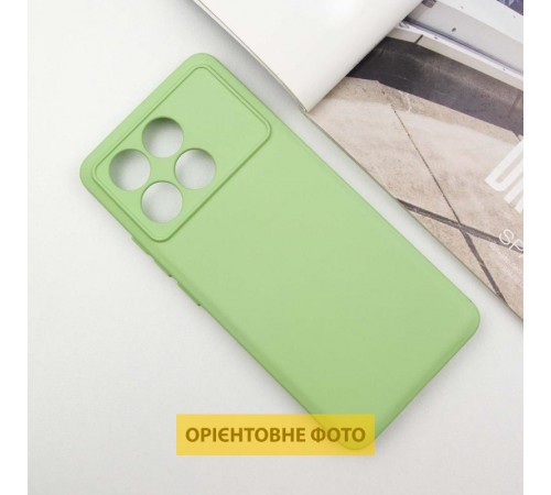 Чохол TPU GETMAN Liquid Silk Full Camera для Xiaomi Poco X6 / Note 13 Pro 5G Зелений / Pistachio Чохол TPU GETMAN Liquid Silk Full Camera для Xiaomi Poco X6 / Note 13 Pro 5G Зелений / Pistachio