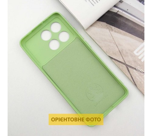 Чохол TPU GETMAN Liquid Silk Full Camera для Xiaomi Poco X6 / Note 13 Pro 5G Зелений / Pistachio Чохол TPU GETMAN Liquid Silk Full Camera для Xiaomi Poco X6 / Note 13 Pro 5G Зелений / Pistachio