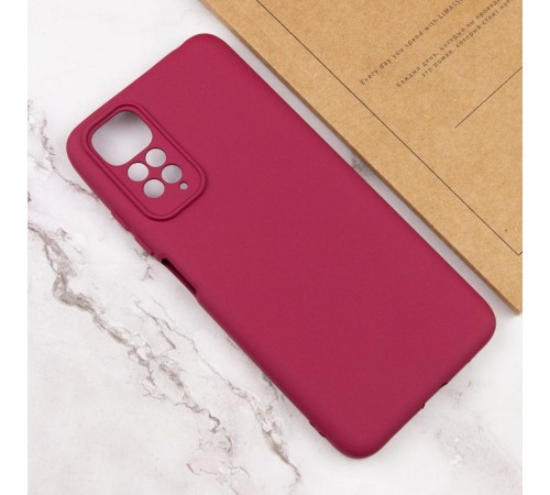 Чохол TPU GETMAN Liquid Silk Full Camera для Xiaomi Redmi Note 11 Pro 4G/5G / 12 Pro 4G Бордовий / Marsala Чохол TPU GETMAN Liquid Silk Full Camera для Xiaomi Redmi Note 11 Pro 4G/5G / 12 Pro 4G Бордовий / Marsala