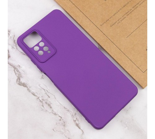 Чохол TPU GETMAN Liquid Silk Full Camera для Xiaomi Redmi Note 11 Pro 4G/5G / 12 Pro 4G Фіолетовий / Purple Чохол TPU GETMAN Liquid Silk Full Camera для Xiaomi Redmi Note 11 Pro 4G/5G / 12 Pro 4G Фіолетовий / Purple