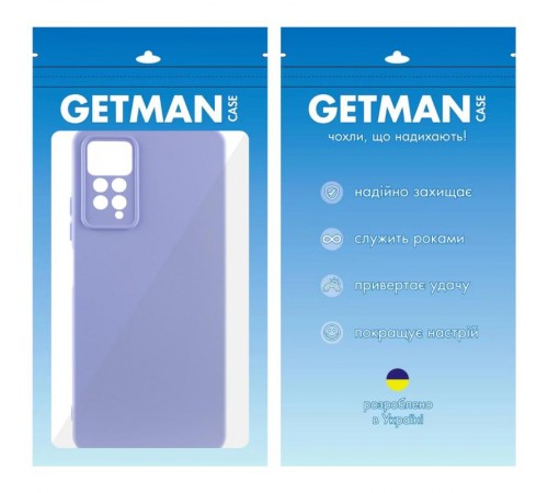 Чохол TPU GETMAN Liquid Silk Full Camera для Xiaomi Redmi Note 11 Pro 4G/5G / 12 Pro 4G Бузковий / Dasheen Чохол TPU GETMAN Liquid Silk Full Camera для Xiaomi Redmi Note 11 Pro 4G/5G / 12 Pro 4G Бузковий / Dasheen