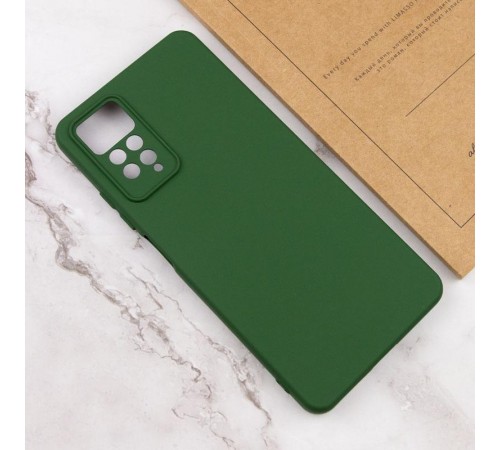 Чохол TPU GETMAN Liquid Silk Full Camera для Xiaomi Redmi Note 11 Pro 4G/5G / 12 Pro 4G Зелений / Dark green Чохол TPU GETMAN Liquid Silk Full Camera для Xiaomi Redmi Note 11 Pro 4G/5G / 12 Pro 4G Зелений / Dark green
